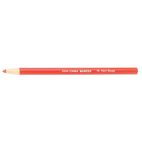 Marqueur gras Dixon rouge, Rouge Distribution Industrielle GC
