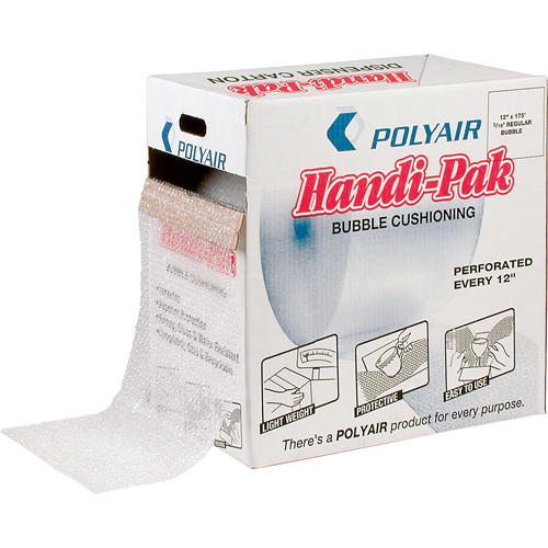 Pellicule coussin&eacute;e Handi-Pak, 100' x 12", 5/16" bulles Distribution Industrielle GC