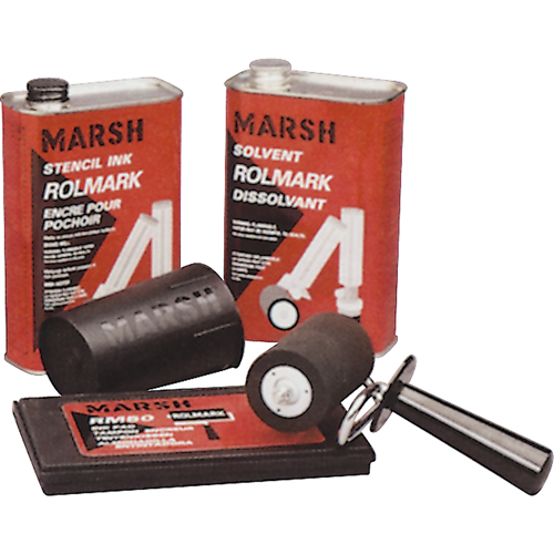 Syst&egrave;mes Rolmark pour pochoirs - Rouleau manuel 1 1/2" Distribution Industrielle GC