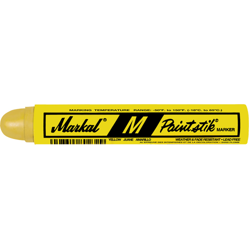 M Paintstik&reg; Paint Marker, Solid Stick, Yellow Distribution Industrielle GC