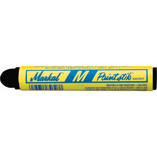 M Paintstik&reg; Paint Marker for Heat Treating, Solid Stick, Black Distribution Industrielle GC