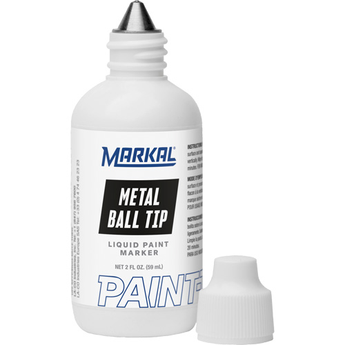 Paint-Riter&reg; Metal Ball Tip, Liquid, Black Distribution Industrielle GC