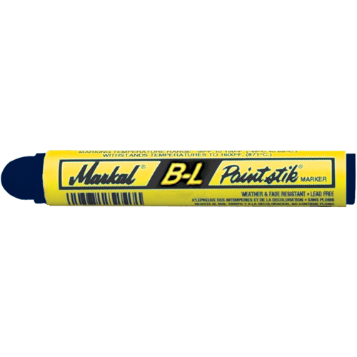 B&acirc;tons de peinture pour surfaces froides - B-L Painstik -50°F &agrave; 150°F, B&acirc;ton plein, Bleu Distribution Industrielle GC