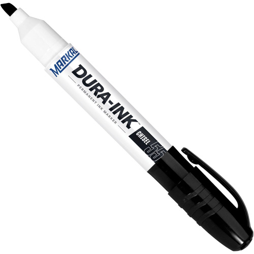 Dura-Ink&reg; 55 Permanent Marker, Black, Chisel Tip Distribution Industrielle GC