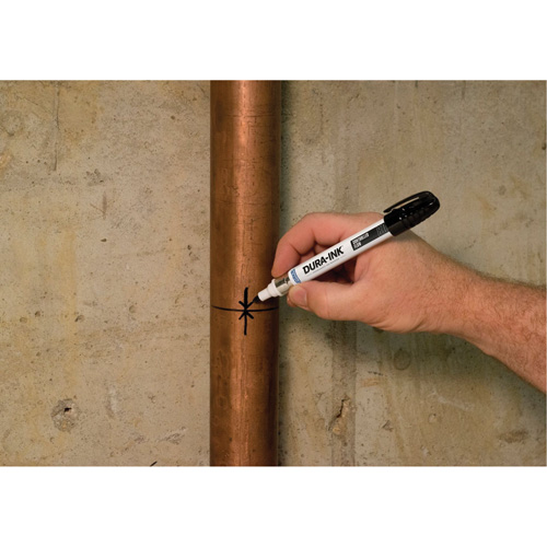 Marqueur permanent Dura-Ink 80, Noir, Pointe Moyen Distribution Industrielle GC