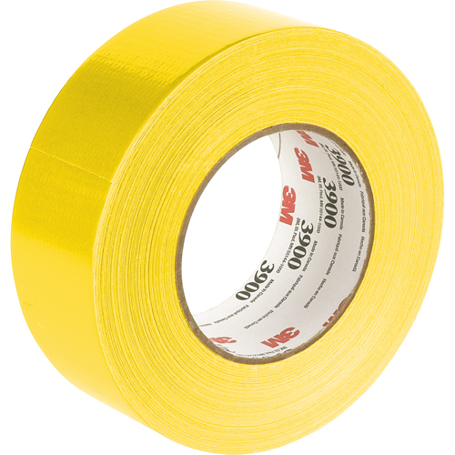 Rubans adh&eacute;sifs polyvalent 3900, 8 mils, Jaune, 48 mm (2") x 55 m (180') Distribution Industrielle GC
