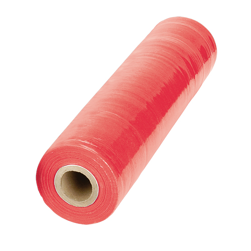 Film &eacute;tirable, Calibre 80 (20,3 microm&egrave;tres), 18" x 1000', Rouge Distribution Industrielle GC