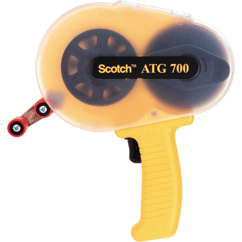 Pistolet applicateur d'adh&eacute;sif &agrave; ruban de transfert ATG 700 de Scotch Distribution Industrielle GC