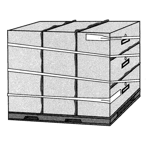 Ruban extensible, &eacute;paisseur 5 mils, 38,1 mm (1-1/2") x 55 m (180')  Distribution Industrielle GC