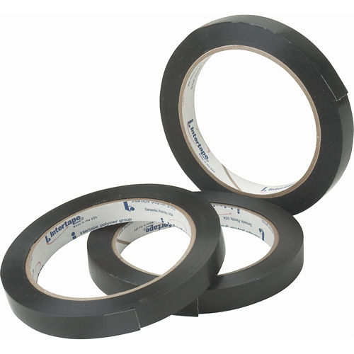 Ruban de cerclage polyvalent noir, &eacute;paisseur 2,7 mils, 18,288 mm (18/25") x 54,864 m (180')  Distribution Industrielle GC
