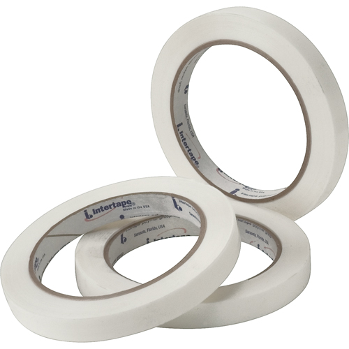 Ruban de cerclage polyvalent blanc, &eacute;paisseur 2,7 mils, 12 mm (47/100") x 54,864 m (180')  Distribution Industrielle GC