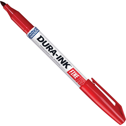 Marqueurs Dura-Ink - no 15, Rouge, Pointe Fin Distribution Industrielle GC