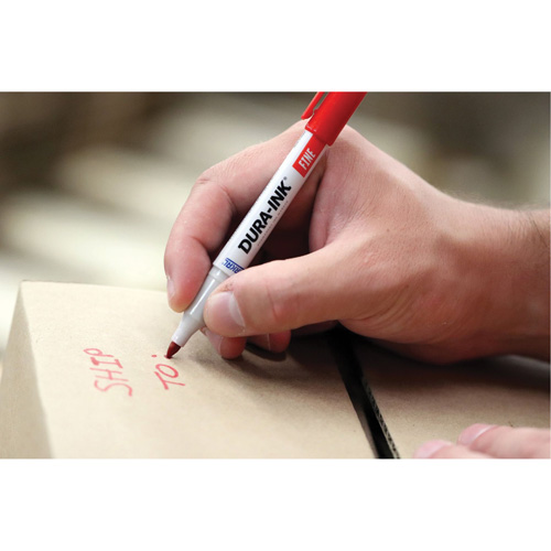 Marqueurs Dura-Ink - no 15, Rouge, Pointe Fin Distribution Industrielle GC