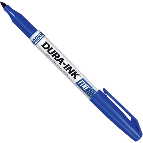 Marqueurs Dura-Ink - no 15, Bleu, Pointe Fin Distribution Industrielle GC
