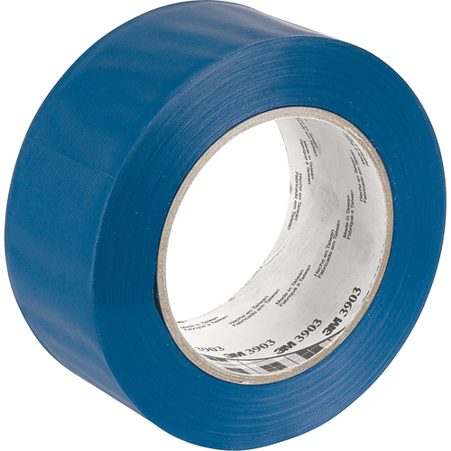 Rubans adh&eacute;sifs en vinyle 3903, 50 mm (2") la x 45,5 m (149,25') lo, 6,3 mils, Bleu Distribution Industrielle GC
