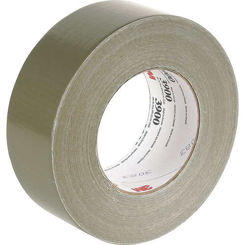 3900 Multi-Purpose Duct Tape, 8 mils, Olive, 48 mm (2") x 55 m (180') Distribution Industrielle GC