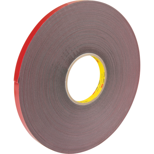 VHB Tape, 32.9 m (108') L x 12.7 mm (1/2") W, 40 mils, Acrylic Distribution Industrielle GC