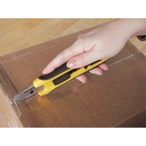 Five-Position Safety Knife, 18 mm, Silver, Rubber Handle Distribution Industrielle GC