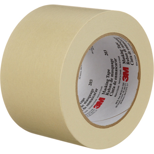 Highland 203 Masking Tape, 72 mm (3") x 55 m (180'), Beige Distribution Industrielle GC