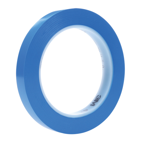 471 Vinyl Tape, 6 mm (1/4") W x 32.9 m (108') L, 5.3 mils, Blue Distribution Industrielle GC