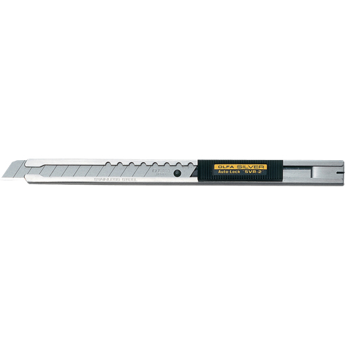 Standard-Duty Precision Knife, 9 mm, Stainless Steel, Stainless Steel Handle Distribution Industrielle GC