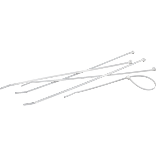 Attaches de c&acirc;bles, Longueur 4", R&eacute;sistance &agrave; la traction 18 lb, Naturel Distribution Industrielle GC