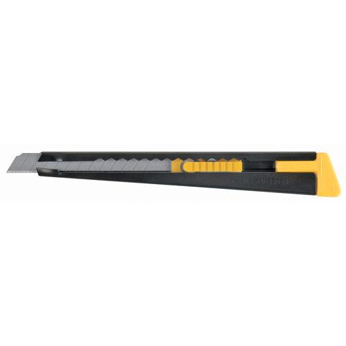 Standard-Duty Knife ATK600, 9 mm, Carbon Steel, Plastic Handle Distribution Industrielle GC