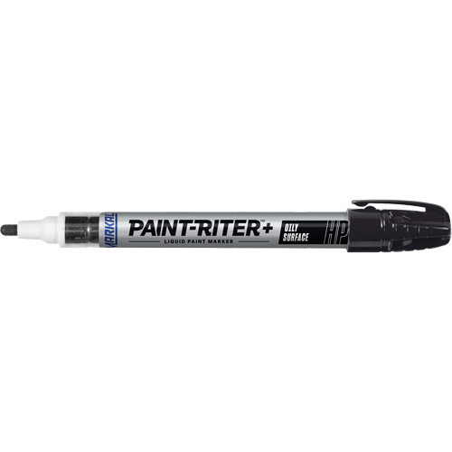 Paint-Riter&reg; + Oily Surface Marker, Liquid, Black Distribution Industrielle GC