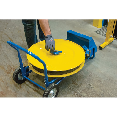 Strapping Dispenser, Polyester/Steel/Polypropylene Straps, 16"/8" Core Dia., 3"/8"/6" Roll Width Distribution Industrielle GC