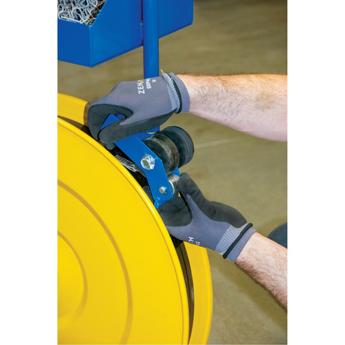 Strapping Dispenser, Polyester/Steel/Polypropylene Straps, 16"/8" Core Dia., 3"/8"/6" Roll Width Distribution Industrielle GC
