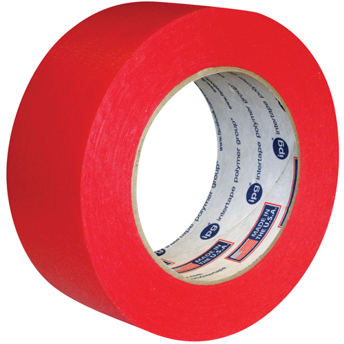 Rubans-cache color&eacute;s de cat&eacute;gorie utilitaire, 24 mm (1") x 55 m (180'), Rouge Distribution Industrielle GC