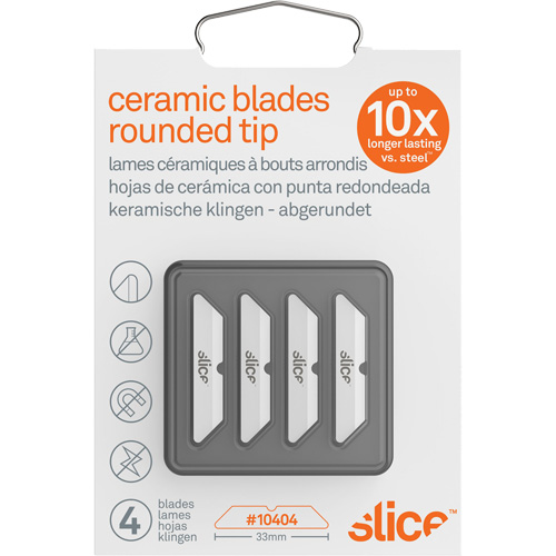 Lames &agrave; pointes arrondies de rechange pour couteaux polyvalents, Style Simple Distribution Industrielle GC