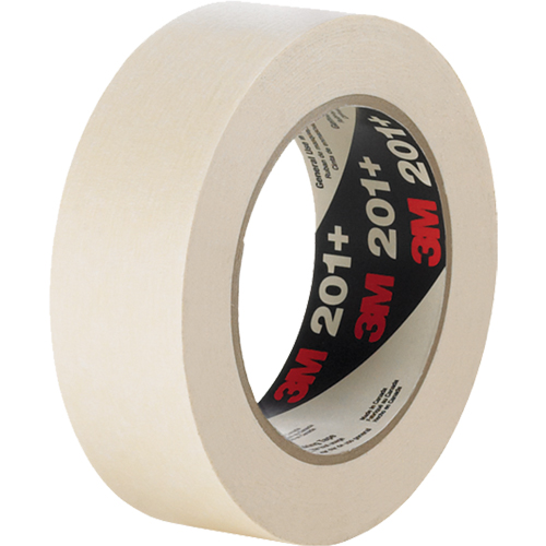 201+ General Use Masking Tape, 12 mm (1/2") x 55 m (180'), Tan Distribution Industrielle GC