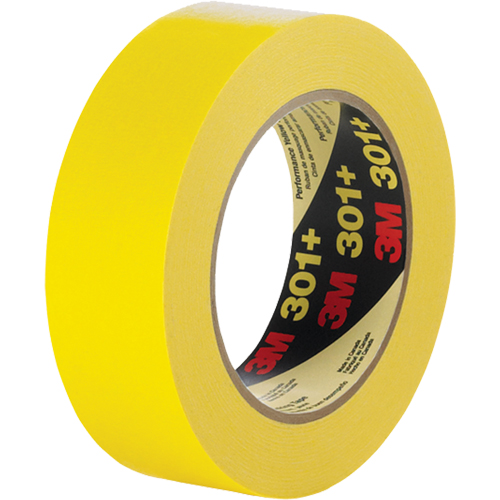 301+ Performance Masking Tape, 12 mm (1/2") x 54.8 m (180'), Yellow Distribution Industrielle GC