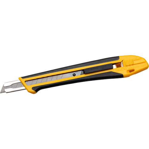 Reinforced Precision Knife, 9 mm, Carbon Steel, Fibreglass Handle Distribution Industrielle GC