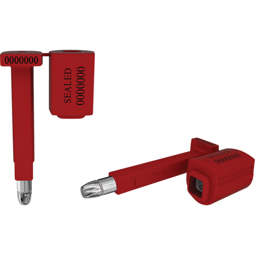 Scell&eacute;s de haute s&eacute;curit&eacute; Locktainer, 3-1/4", M&eacute;tal, Scell&eacute; &agrave; boulon Distribution Industrielle GC