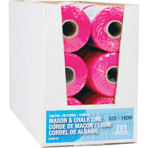 Corde pour maçon/ligne de craie, 525', Nylon Distribution Industrielle GC