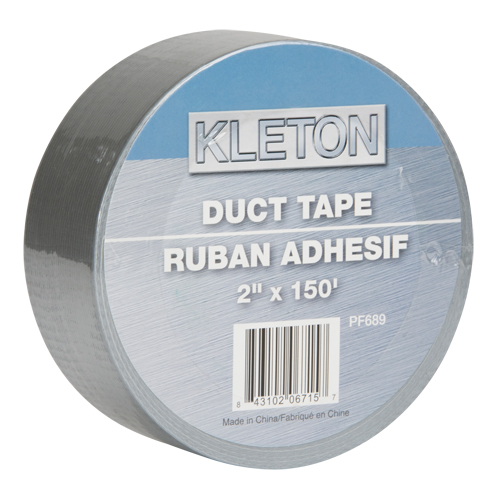 Utility Grade Duct Tape, 6 mils, Silver, 50 mm (2") x 45 m (148') Distribution Industrielle GC