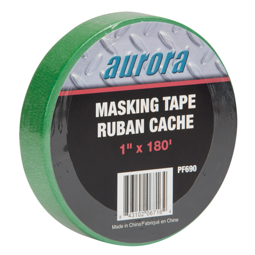 Ruban-cache pour peintres, 25 mm (1") x 55 m (180'), Vert Distribution Industrielle GC