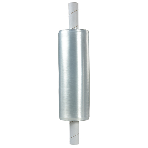 Film &eacute;tirable &agrave; la main, moyeu allong&eacute;, Calibre 120 (30 microm&egrave;tres), 20" x 700', Transparent Distribution Industrielle GC