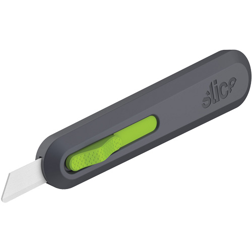 Slice Couteau autor&eacute;tractable, 12 mm, C&eacute;ramique, Prise en Nylon Distribution Industrielle GC
