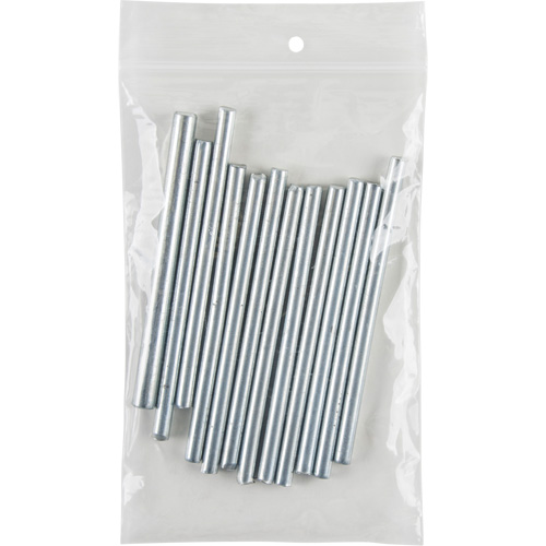 Sacs en poly, Refermable, 6" x 4", 2 mils Distribution Industrielle GC