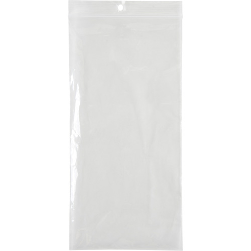 Sacs en poly, Refermable, 8" x 4", 2 mils Distribution Industrielle GC