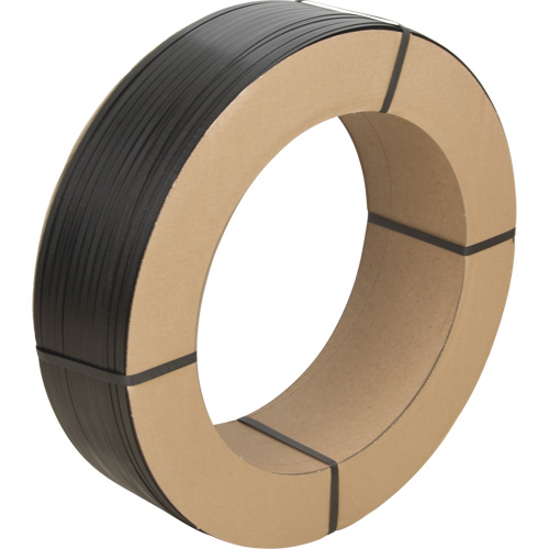 Strapping, Polypropylene, 1/2" W x 5600' L, Black, Manual Grade Distribution Industrielle GC