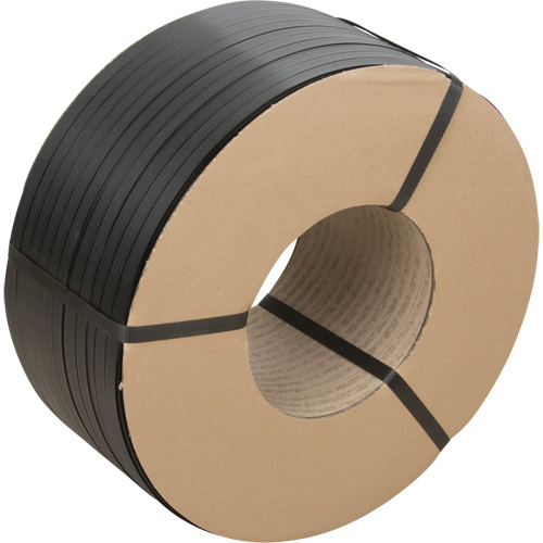 Strapping, Polypropylene, 5/8" W x 6000' L, Black, Manual Grade Distribution Industrielle GC