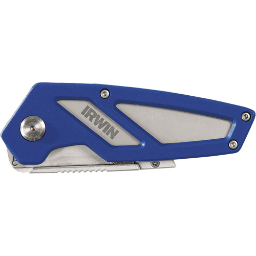 Couteau utilitaire pliant FK 100, 22 mm lame, poign&eacute;e en M&eacute;tal Distribution Industrielle GC
