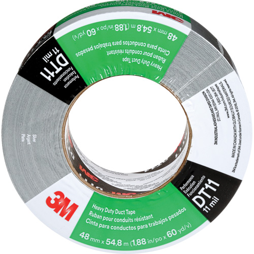 Ruban adh&eacute;sif robuste DT11, 11 mils, Argent, 48 mm (2") x 55 m (180') Distribution Industrielle GC