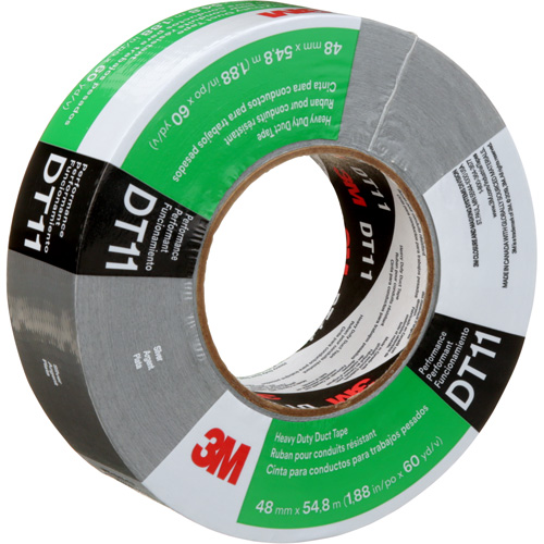 Ruban adh&eacute;sif robuste DT11, 11 mils, Argent, 48 mm (2") x 55 m (180') Distribution Industrielle GC