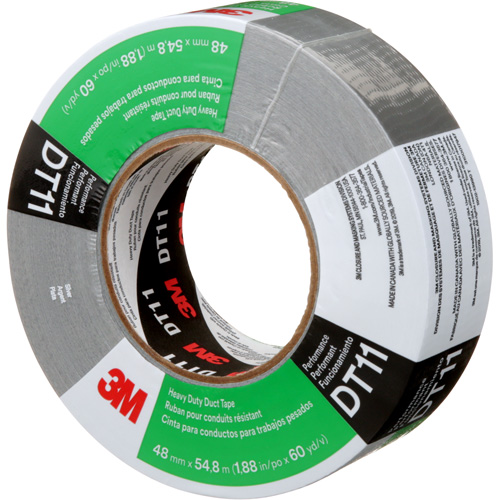 Ruban adh&eacute;sif robuste DT11, 11 mils, Argent, 48 mm (2") x 55 m (180') Distribution Industrielle GC