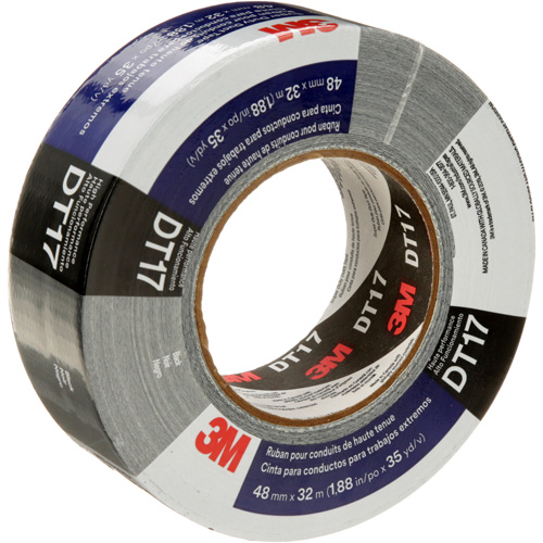 DT17 Super-Duty Duct Tape, 17 mils, Black, 48 mm (2") x 32 m (105') Distribution Industrielle GC